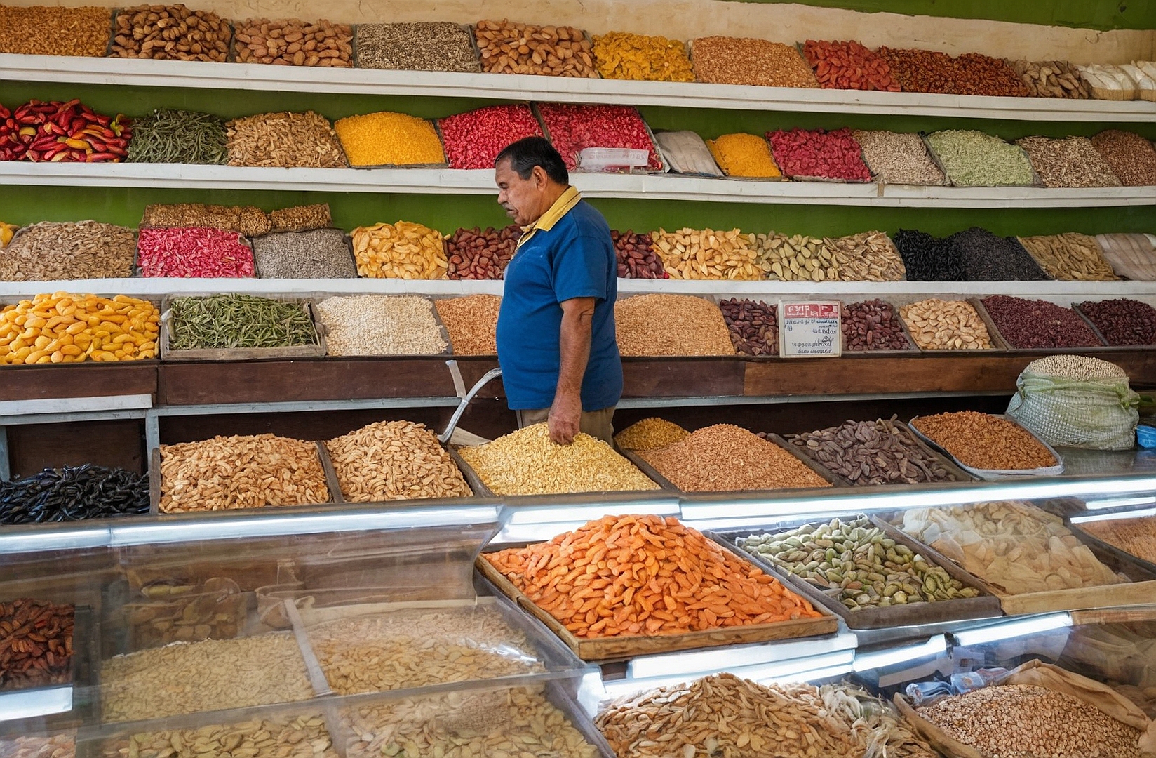 Delicias del mercado local